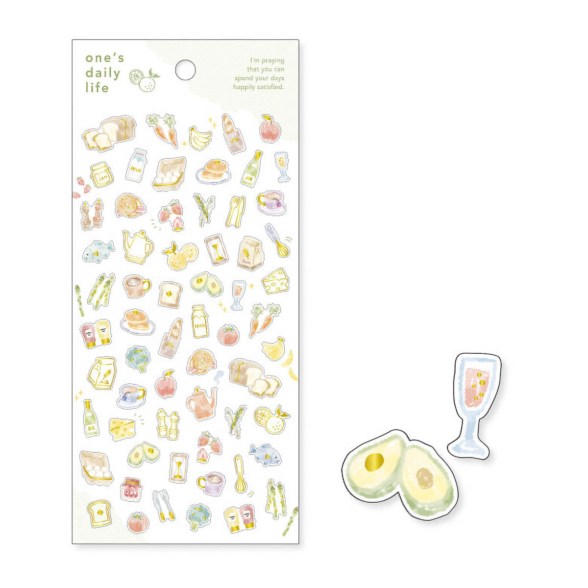 Journalsticker - one’s daily life