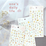 Journalsticker - one’s daily life