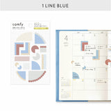 Journalsticker - comfy - Line