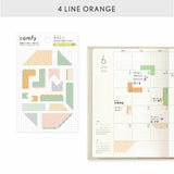 Journalsticker - comfy - Line