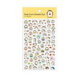 Journalsticker - Pine Book - Event Schedule Sticker