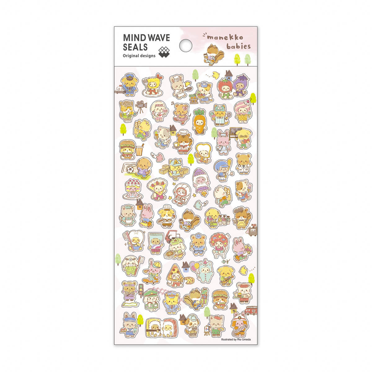 Journalsticker - Mind Wave Seals - Serie 3