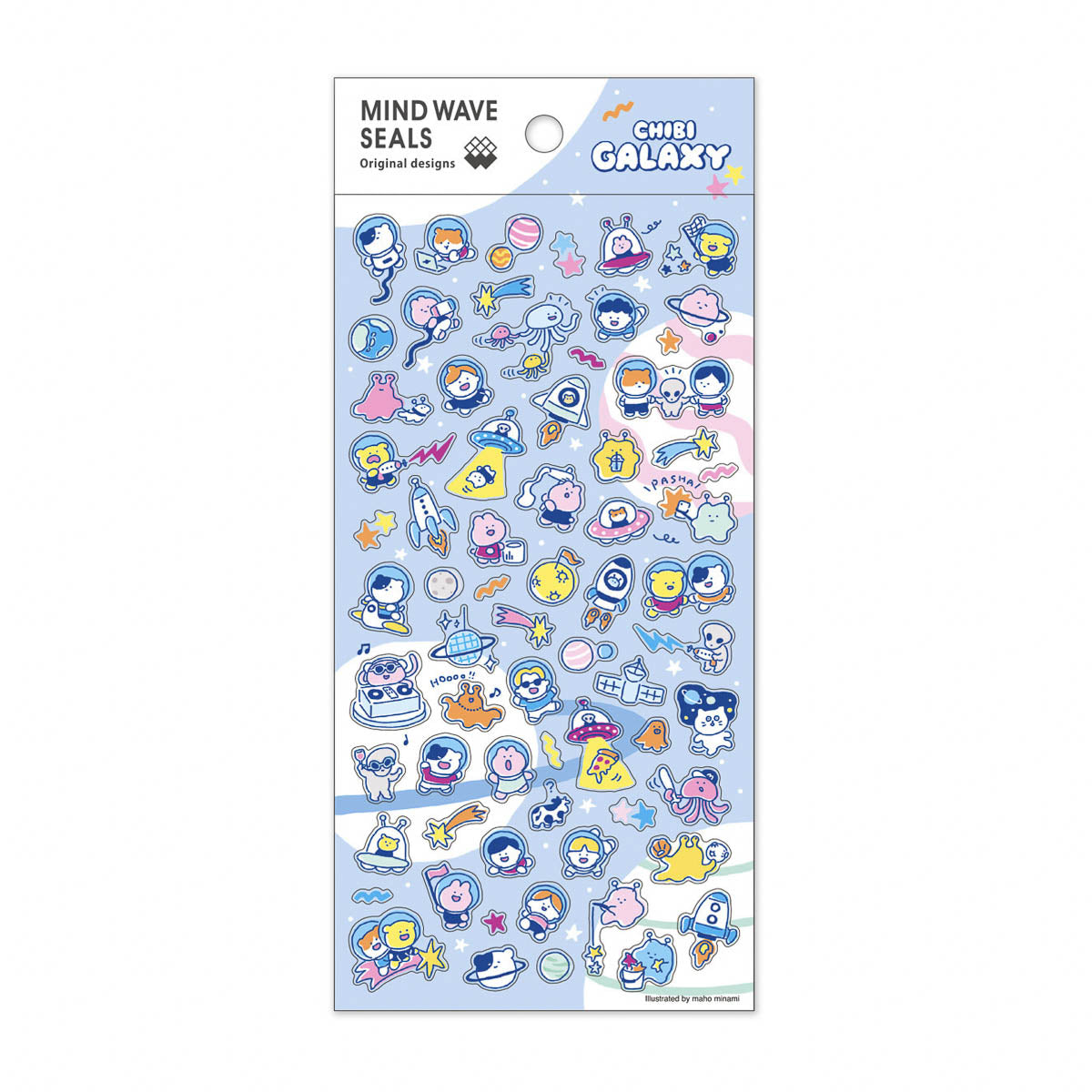 Journalsticker - Mind Wave Seals - Serie 3