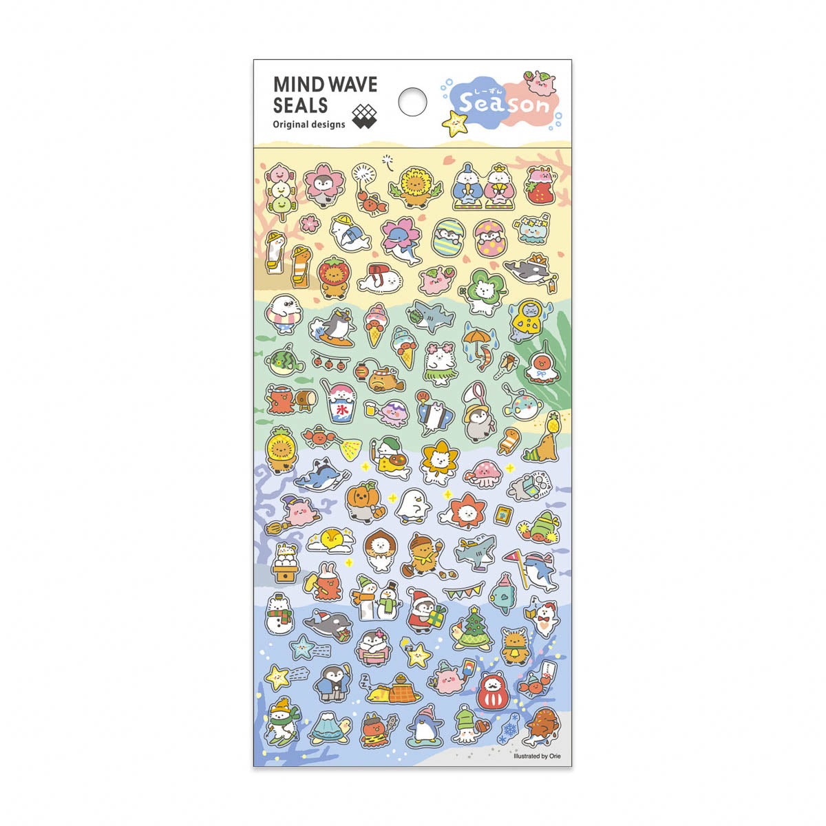 Journalsticker - Mind Wave Seals - Serie 3