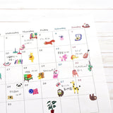 Journalsticker - Vividly Colored Stickers