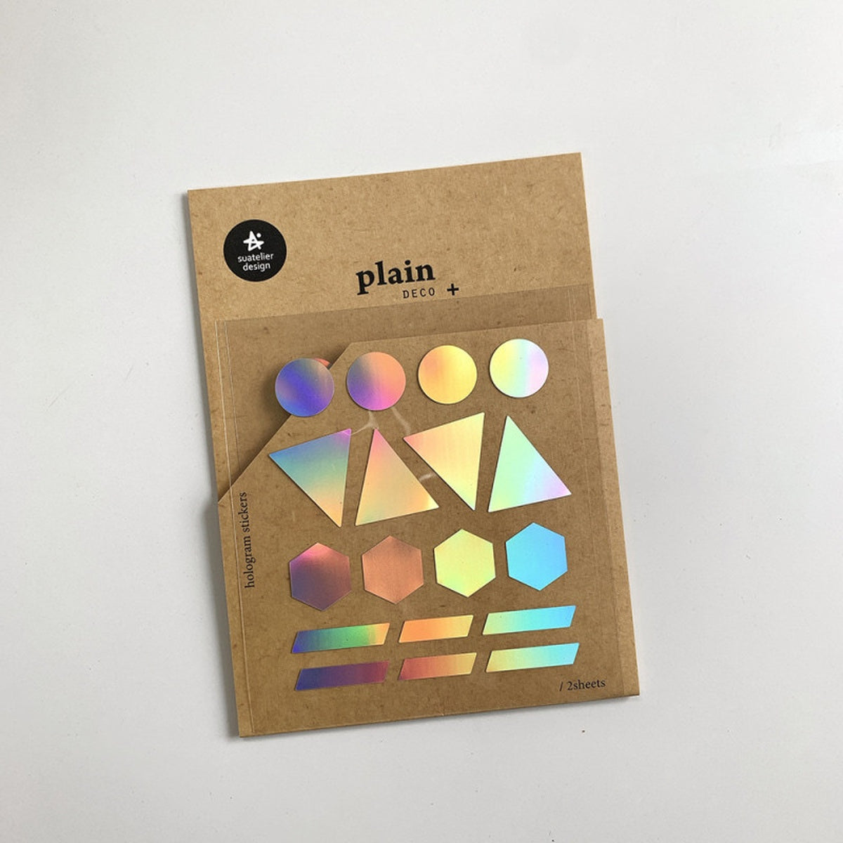 Journalsticker - plain. DECO - sparkle