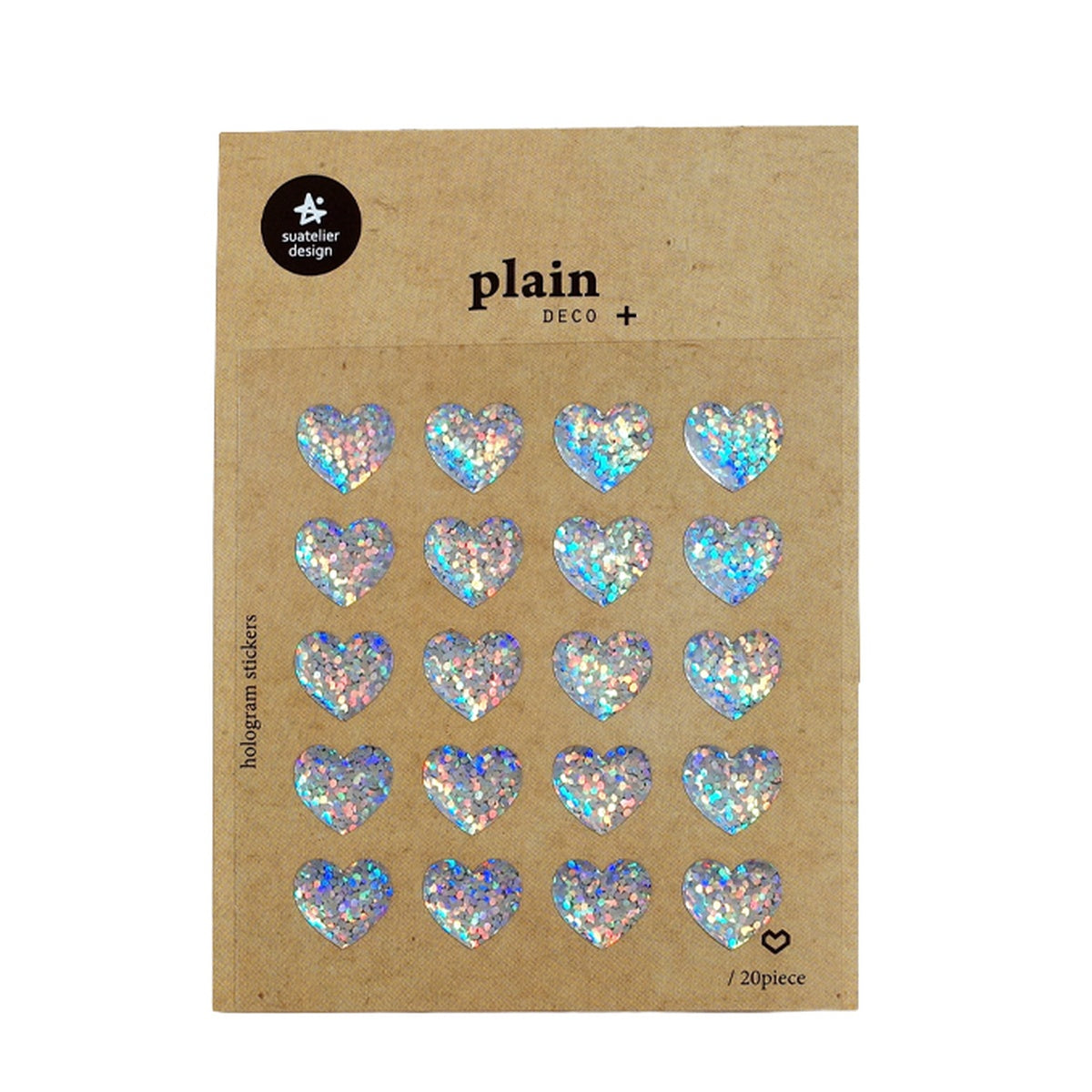 Journalsticker - plain. DECO - sparkle