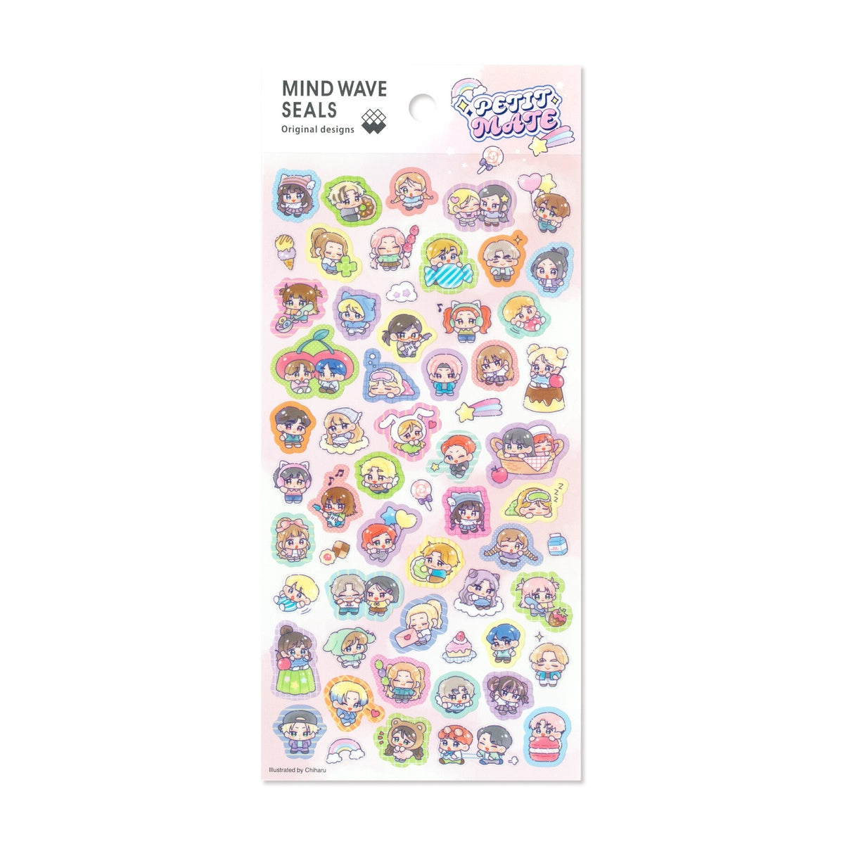 Journalsticker - Mind Wave Seals - Serie 6