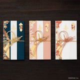 Geschenkumschlag - Blumen mit Gold