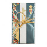 Geschenkumschlag - Blumen mit Gold
