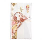 Geschenkumschlag - Blumen mit Gold