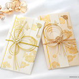 Geschenkumschlag - Hochzeit - Seide