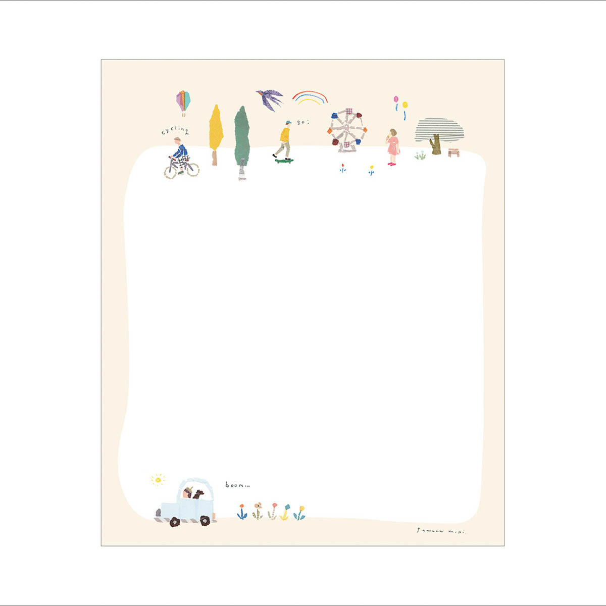 Briefpapier - Miki Tamura - Yomoyama Paper