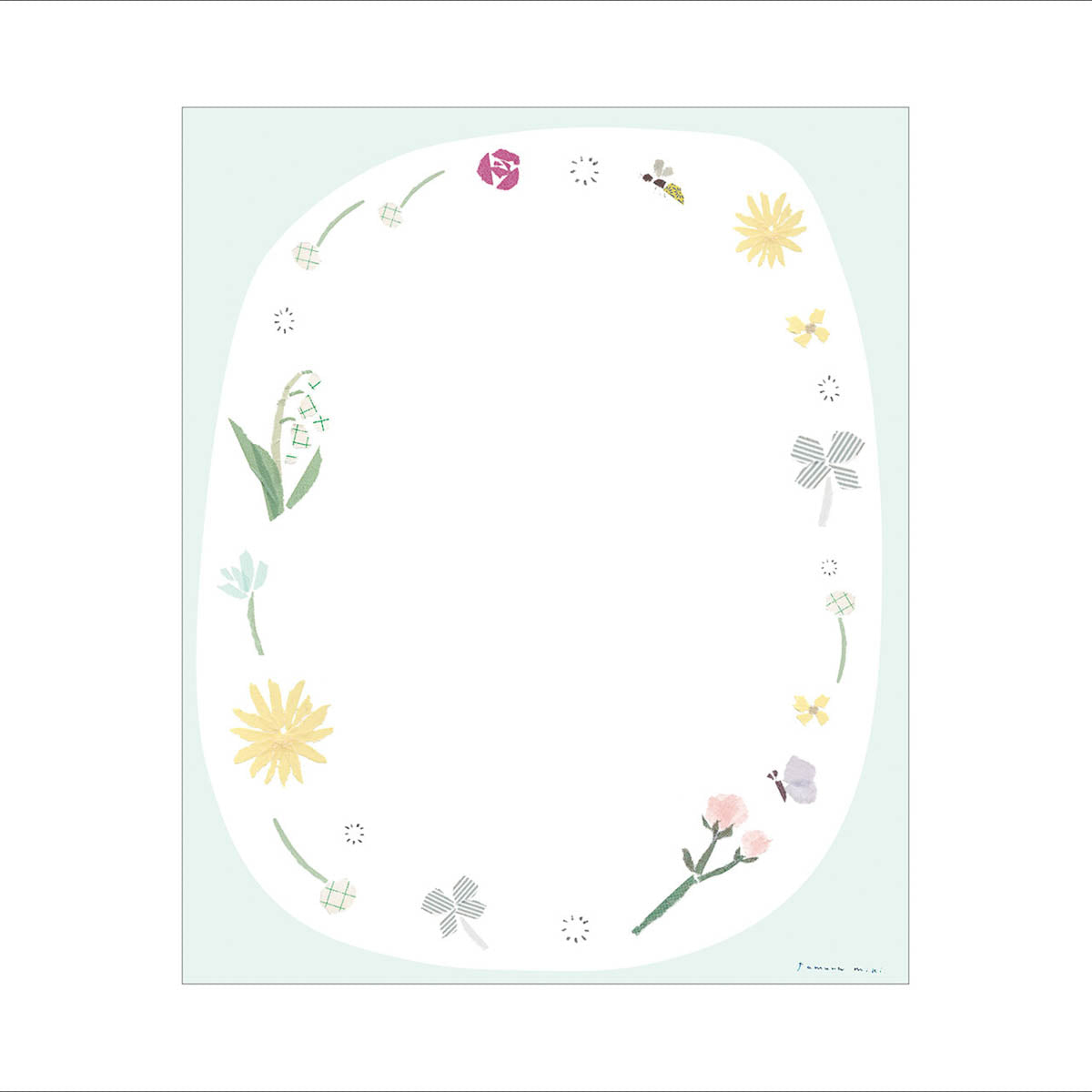 Briefpapier - Miki Tamura - Yomoyama Paper