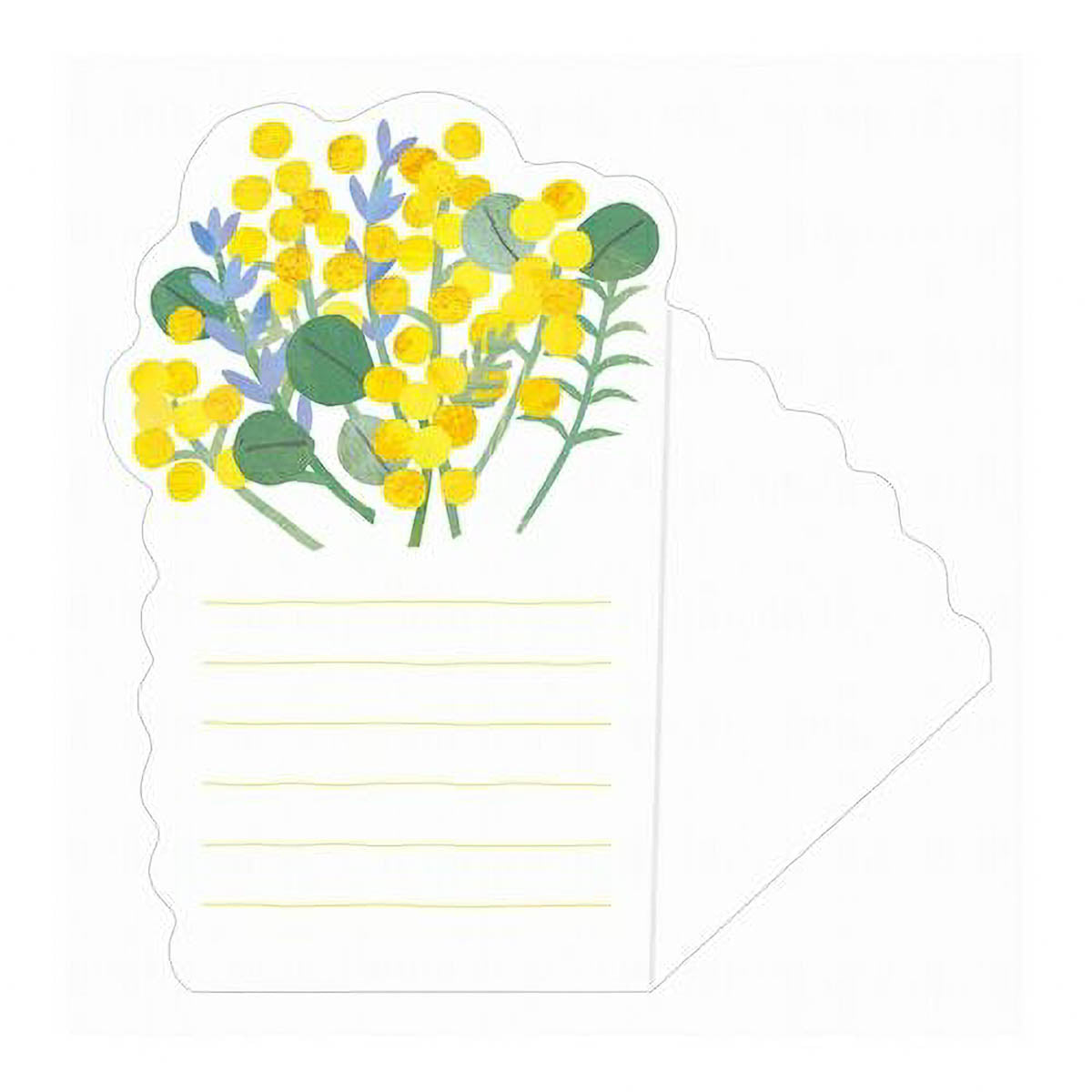 Briefpapier-Set - Blumenbouquet