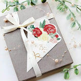 Briefpapier-Set - Blumenbouquet