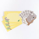 Briefpapier-Set - ZOOm In Animals