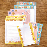 Briefpapier-Set - Retro Diary - Assorted