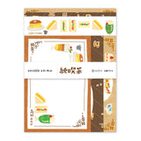 Briefpapier-Set - Retro Diary - Assorted