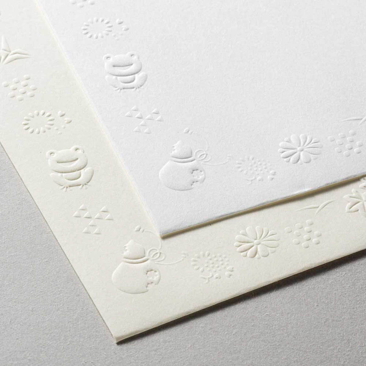 Briefpapier-Set - Geprägte Muster