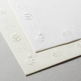 Briefpapier-Set - Geprägte Muster