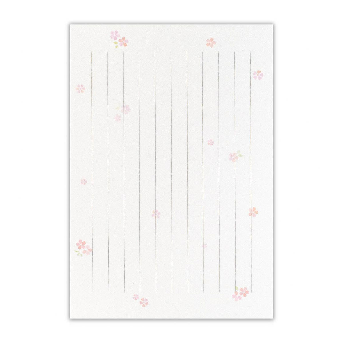 Briefpapier-Set - Blumenmuster - Hanayui Kobana no Tayori
