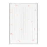 Briefpapier-Set - Blumenmuster - Hanayui Kobana no Tayori