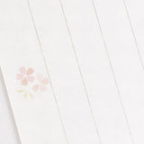 Briefpapier-Set - Blumenmuster - Hanayui Kobana no Tayori