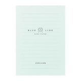 Briefpapier-Set - Blue Line - Bank Paper