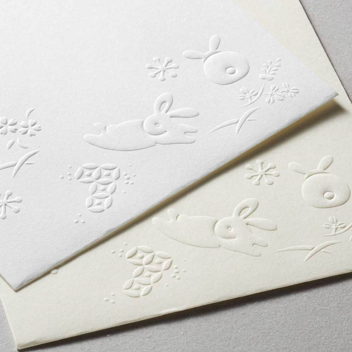 Briefpapier-Set - Geprägte Muster