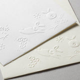 Briefpapier-Set - Geprägte Muster