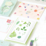 Briefpapier-Set - Somokka - Pressed Flowers