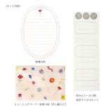 Briefpapier-Set - Somokka - Pressed Flowers