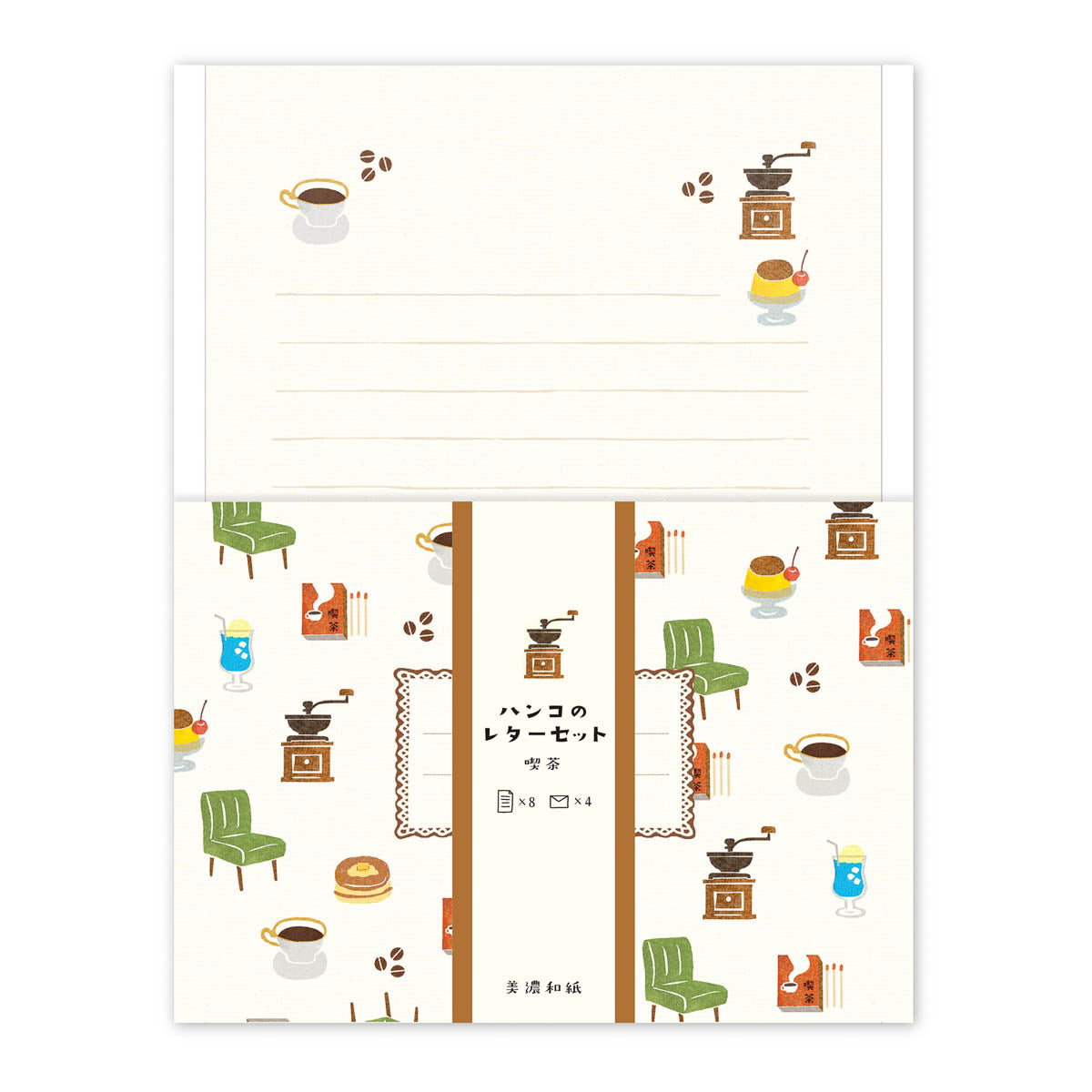 Briefpapier-Set - Stempeldesign - Hanko Letter