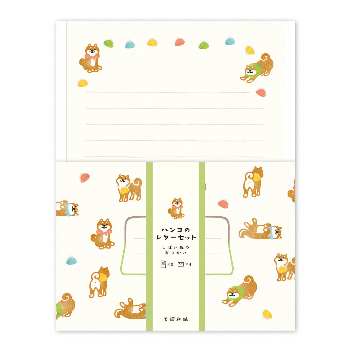 Briefpapier-Set - Stempeldesign - Hanko Letter