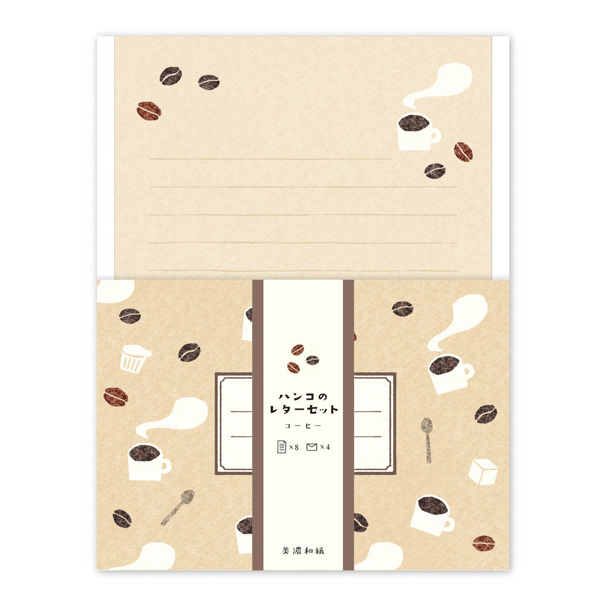 Briefpapier-Set - Stempeldesign - Hanko Letter