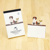 Notizblock - Die Cut Message Cards - Animals