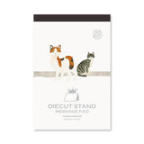 Notizblock - Die Cut Message Cards - Animals