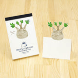 Notizblock - Die Cut Message Cards - Plants