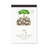 Notizblock - Die Cut Message Cards - Plants