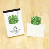 Notizblock - Die Cut Message Cards - Plants