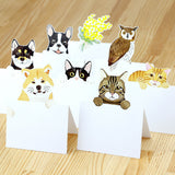 Notizblock - Die Cut Message Cards - Animals