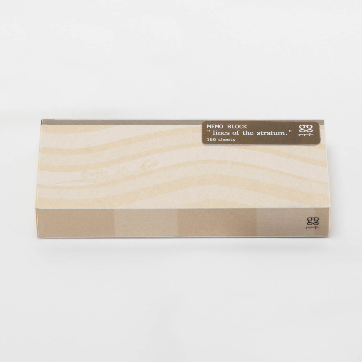 Notizblock - Strata Lines Memo Block