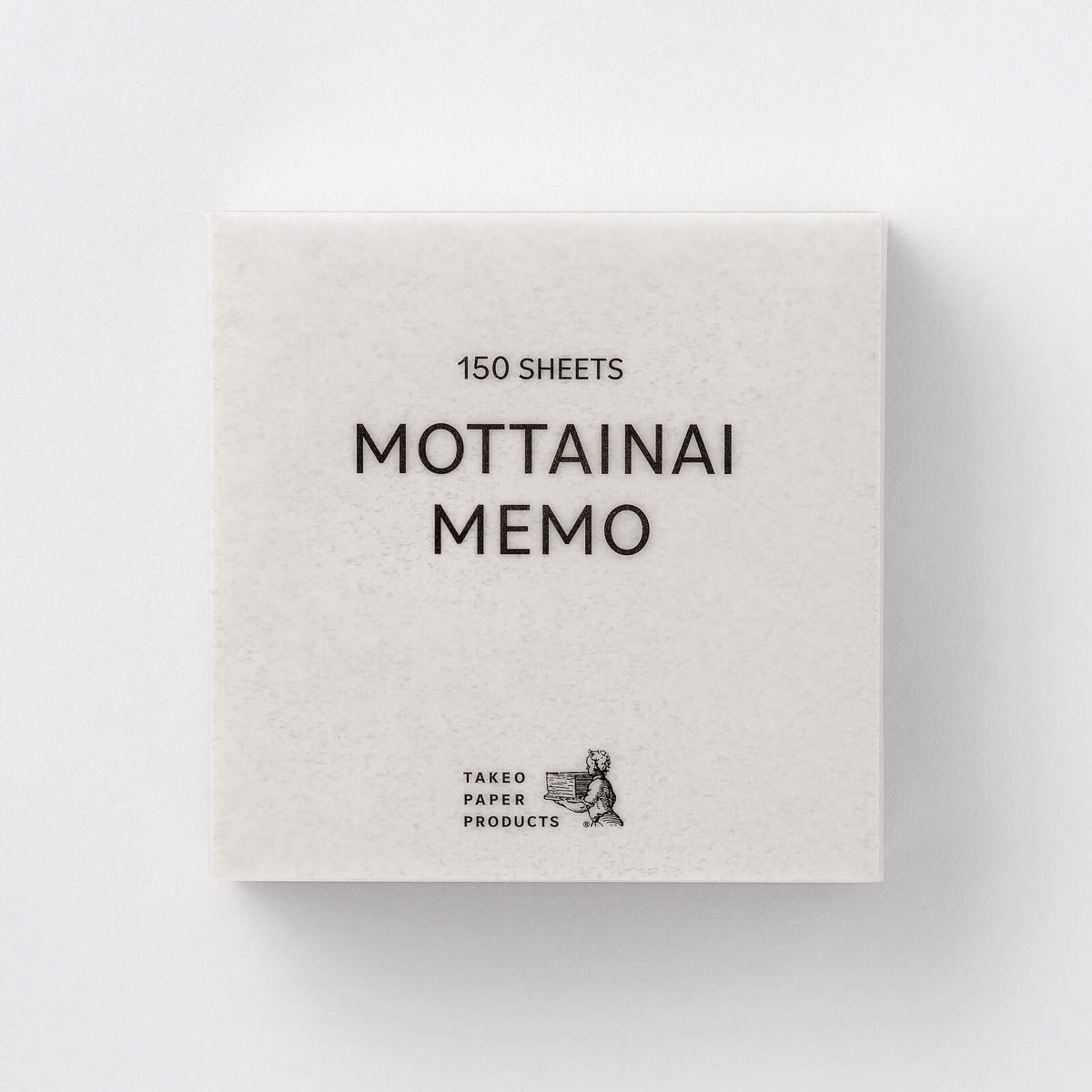 Notizblock - Takeo Paper - MOTTAINAI MEMO - 2024