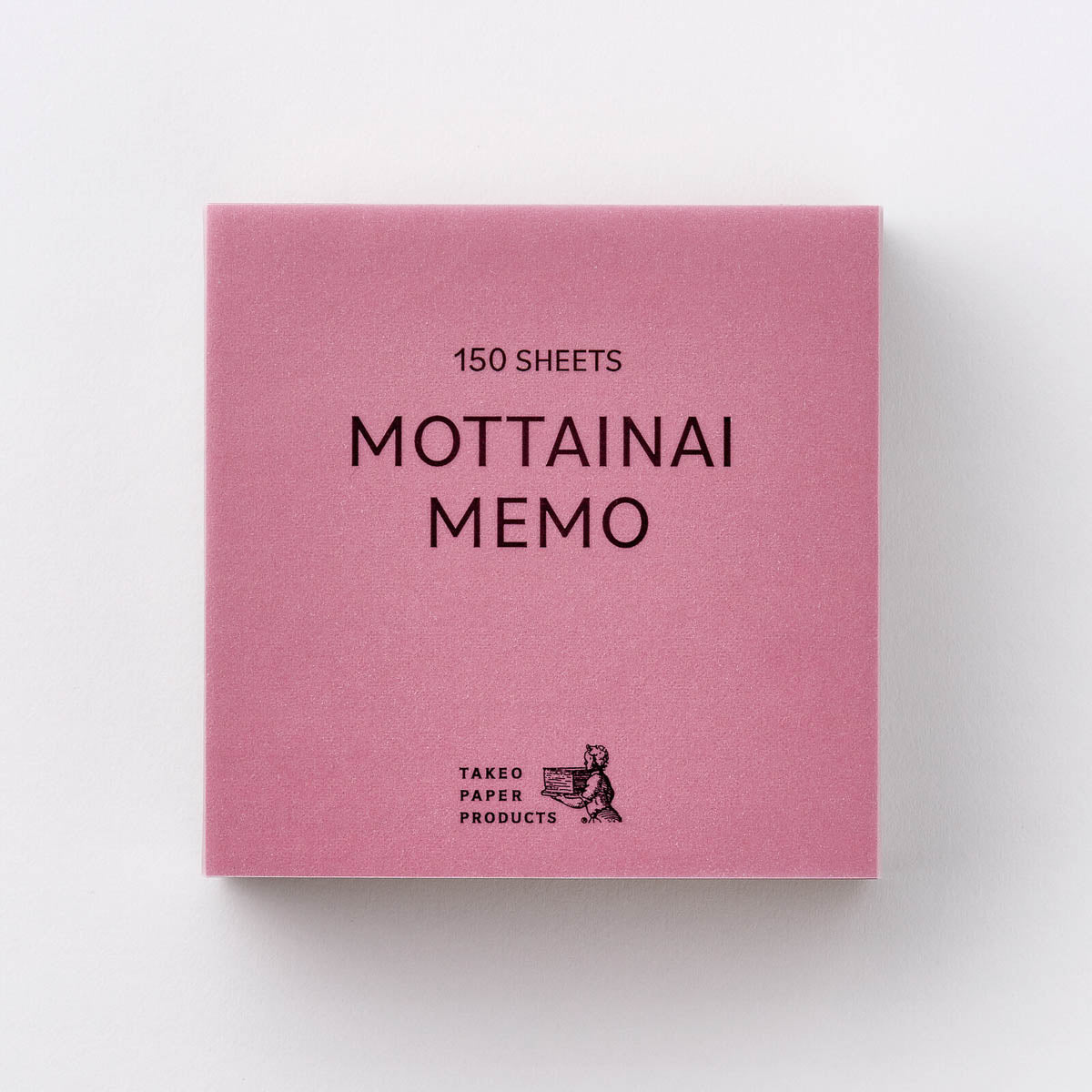 Notizblock - Takeo Paper - MOTTAINAI MEMO - 2024