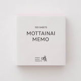 Notizblock - Takeo Paper - MOTTAINAI MEMO - 2024