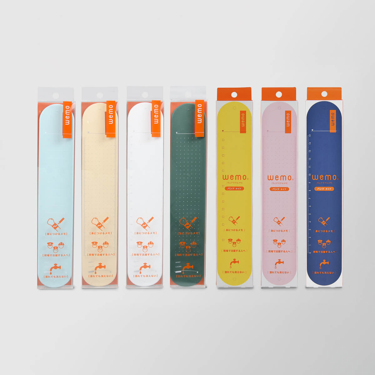 Notizblock - wemo - Writable Wristband