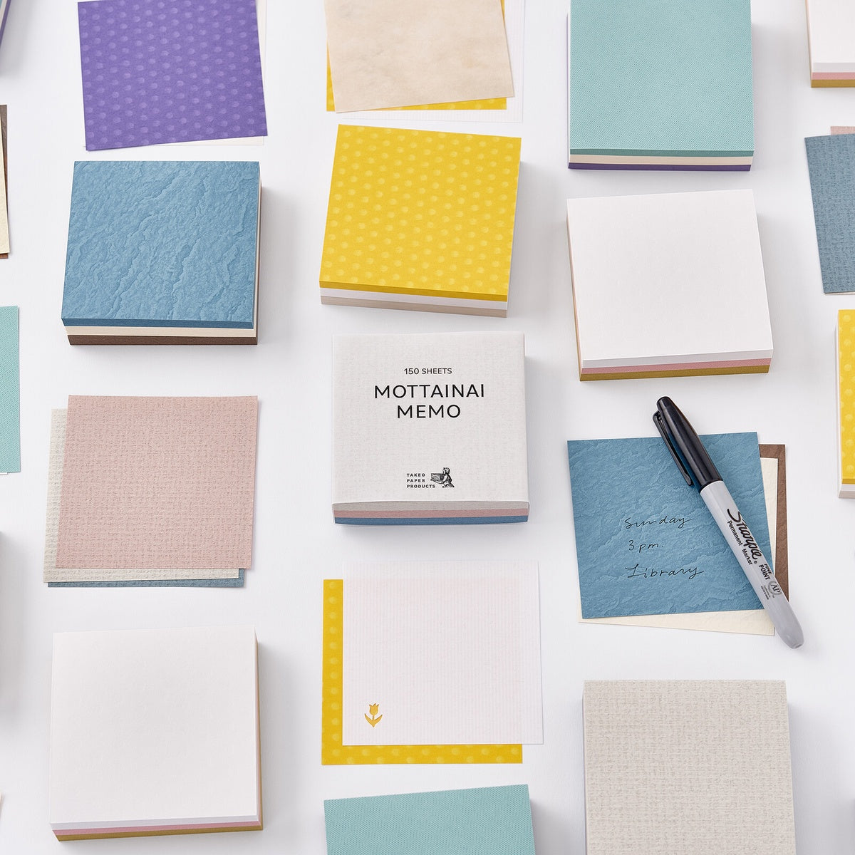 Notizblock - Takeo Paper - MOTTAINAI MEMO - 2025