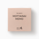 Notizblock - Takeo Paper - MOTTAINAI MEMO - 2026.1