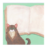 Notizblock - Greeting Life - Kahoko Sodeyama - Square Memo - Cat